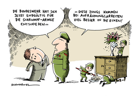 Bundeswehr erwägt Schrumpf-Armee