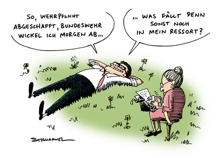 Guttenberg schafft Wehrpflicht ab