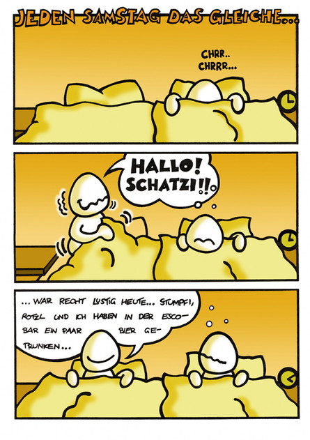 Jede Samstag Nacht das Gleiche...