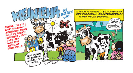 Klein-Lena: Kühe