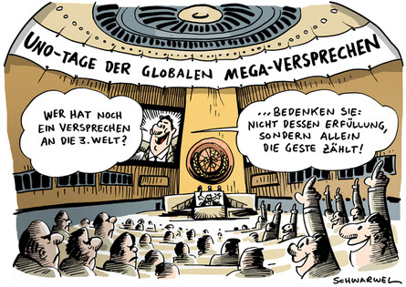 Uno tagt zum Thema Milleniumsplan