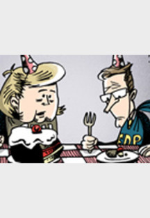 Parteien-Umfragewerte gut für SPD und Grüne