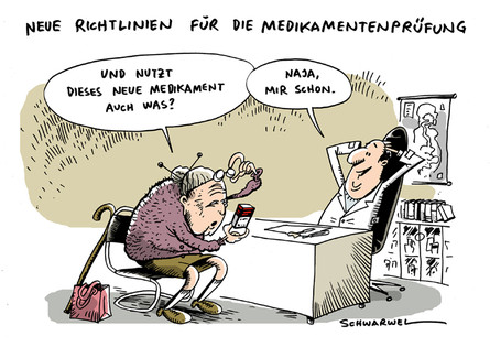 Neue Medikamentenprüfung erfreut Pharmalobby
