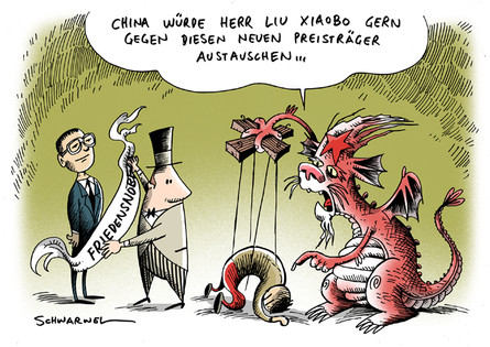 Friedensnobelpreis und was China dazu sagt 