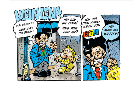 Klein-Lena: Der Wettermann