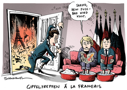 Gipfeltreffen á la francais