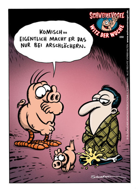 Schweinevogel Witz der Woche 050
