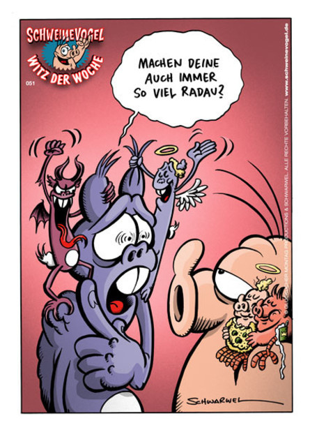 Schweinevogel Witz der Woche 051