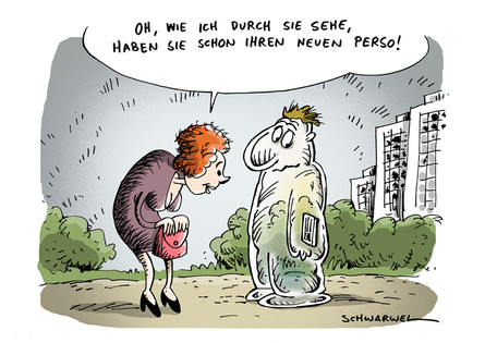 Neuer Perso macht den Glasmenschen