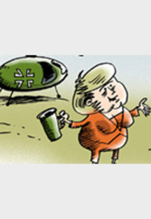 Merkels Blitzbesuch bei den Truppen in Afghanistan