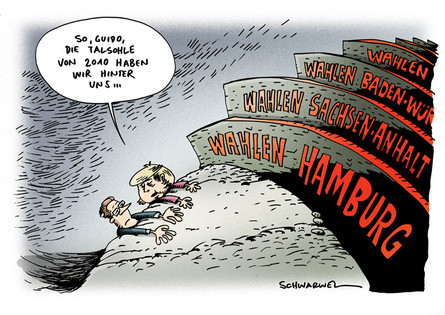 Regierungskoalition in der Talsohle