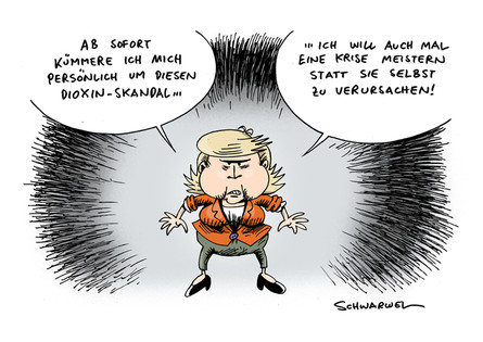 Merkel macht Dioxin-Skandal zur Chefsache