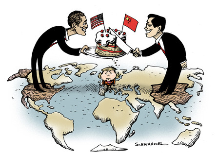 Obama und Hu feiern ganz groß