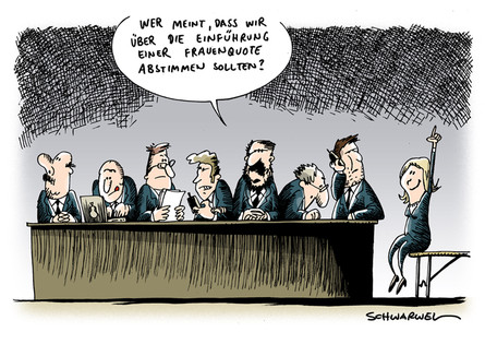 Frauenquote in Führungspositionen
