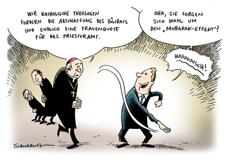 Katholische Theologen fordern Abschaffung des Zölibats