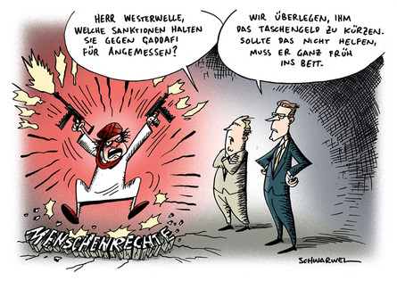 Sanktionen gegen Gaddafi