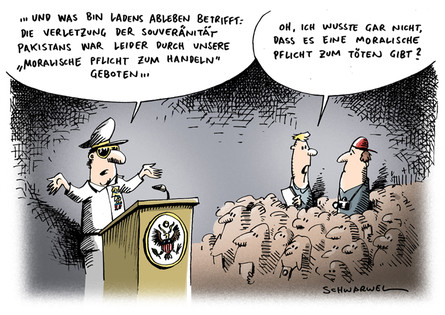 USA Bin Laden Pflicht zu handeln