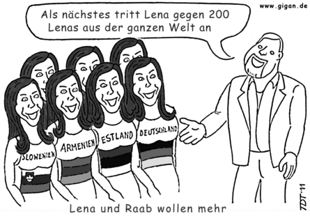 Lena gegen Lena