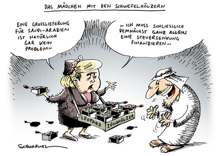 Panzer-Export Merkel