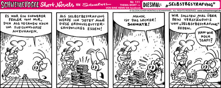 Schweinevogel Selbstbestrafung