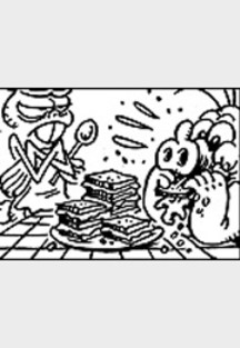 Schweinevogel Selbstbestrafung