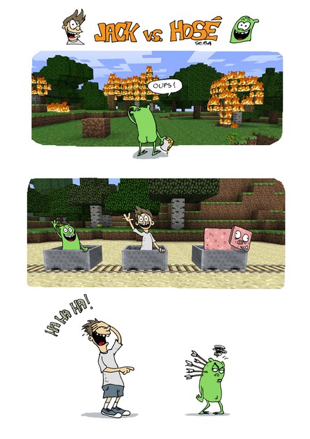 Jack vs. Hosé - Minecraft