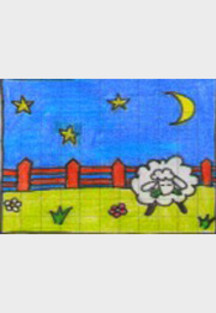 a sheep will sleep