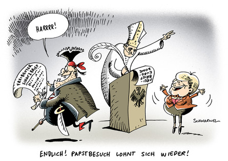 Pabstbesuch in Deutschland