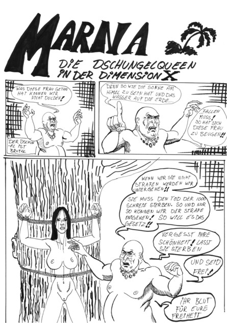 Marna die Dschungelqueen in der Dimension X