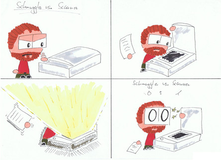 Schmuggler vs. Scanner