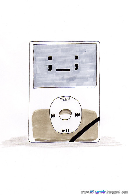 Wenn die iPODs Trauer Tragen