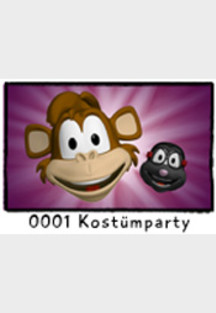Astro Ape und Mole - Kostümparty