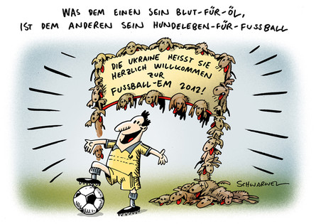 Hundeleben für Fußball