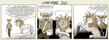 Ranger und Löwe: Lion King 3D