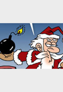 Cartoon XMAS FANATIKER