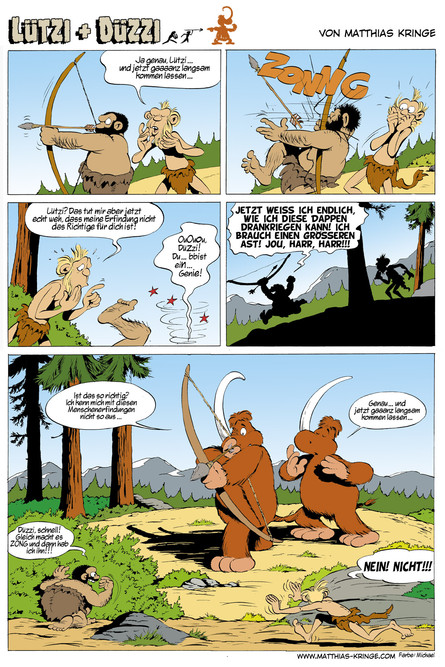 Lützi und Düzzi: Die Erfindung des Bogens