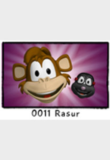 Astro Ape und Mole - Rasur