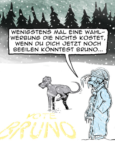 Eiskalte Werbung