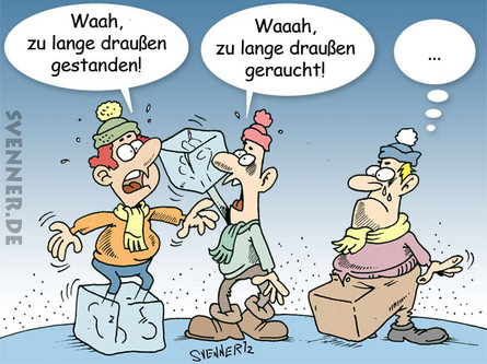 Eis-Cartoon
