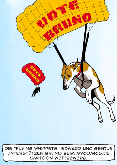 Flying Whippets vote for Bruno