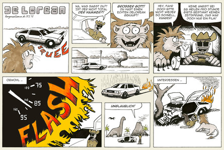 Ranger und Löwe: DeLorean