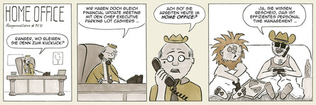 Ranger und Löwe: Home Office