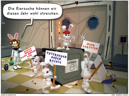 Astro Ape & Mole - Eiersuche
