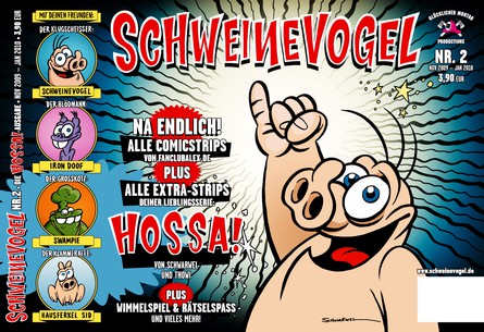 SCHWEINEVOGEL Nr. 2 „Die HOSSA!-Ausgabe“