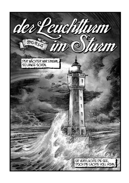 Der Leuchtturm im Sturm