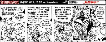 Schweinevogel 001 - "Patchouli"