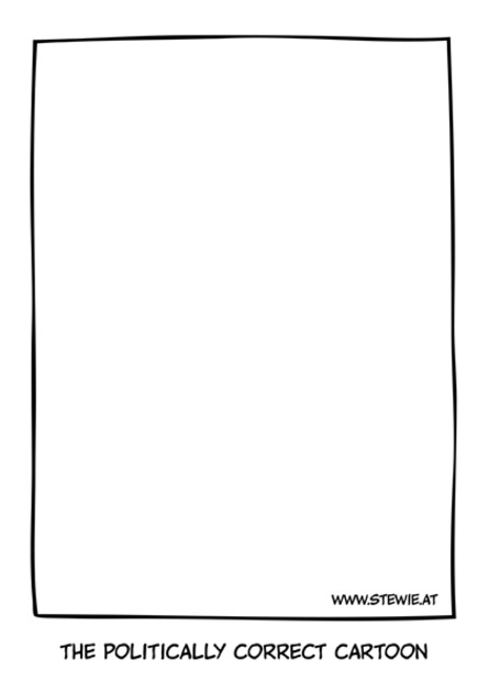 Der politisch korrekte Cartoon