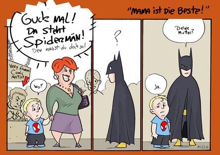 ComicAction 2012 Cartoon "Mama ist die Beste!"