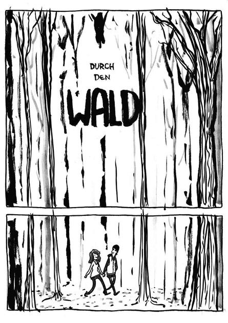 24h-Comic: Durch den Wald