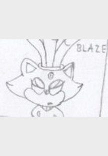 Blaze und Marine Comic